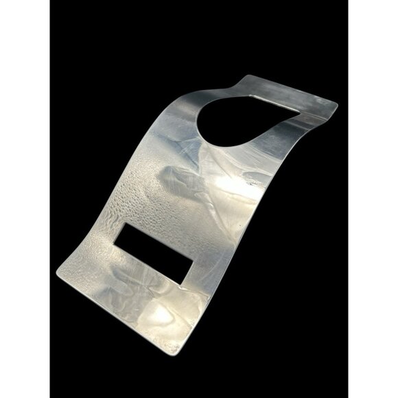 Ercuis Silver Plate Mid Century Modern Kallisté Bottle Stand Wine Holder France - Picture 3 of 9